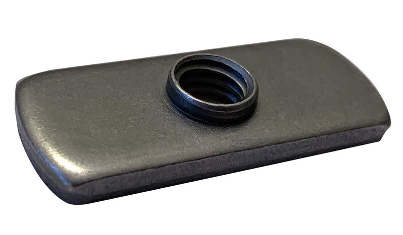 [Australia - AusPower] - Small Parts 31NWS2 5/16"-18 Spot Weld Center Hole Tab Weld Nut Plain (Pack of 20) 