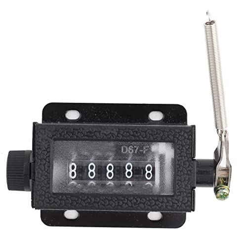 Aramox D67-F 5-Digit Mechanical Hand Counter Resettable