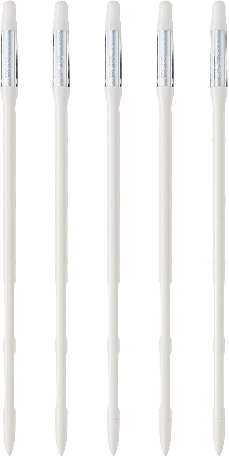 Sustee Aquameter, Set of 5, Plant Soil Moisture Sensor (White, Large) white Japanese Single Item
