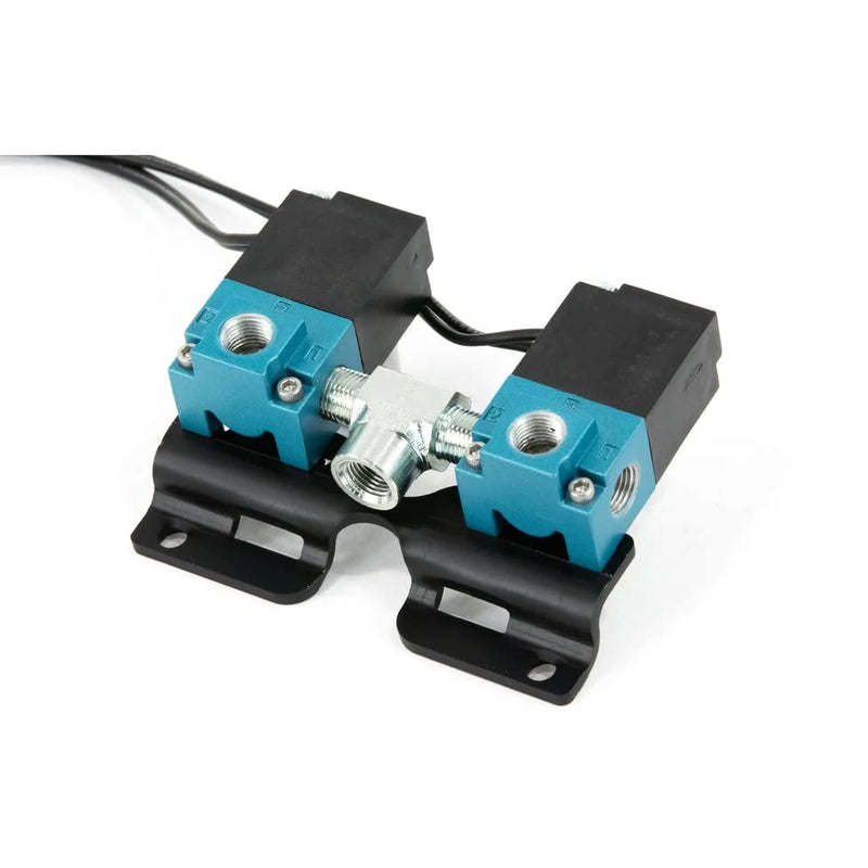 [Australia - AusPower] - Motion Raceworks Mac Valve (CO2 Boost Control Solenoid) Straight Solenoid Mounting Bracket P/N: 21-10006 