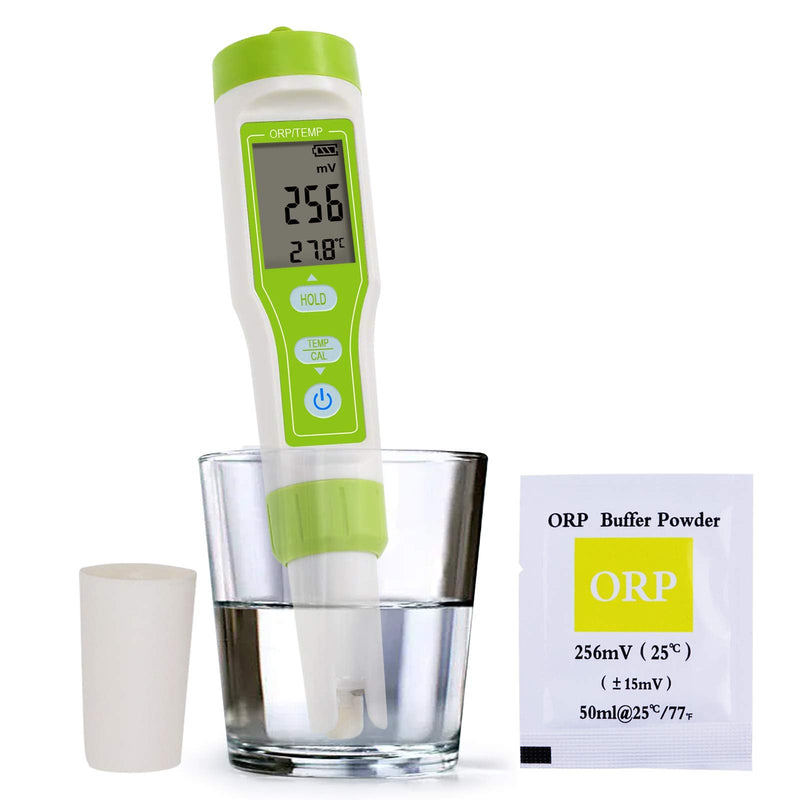 [Australia - AusPower] - Pensize ORP Tester -1200~1200mV with ORP Calibration Buffer Powder for Water Quality Measurement ±2mV High Accuracy Oxidation Reduction Potential Meter 