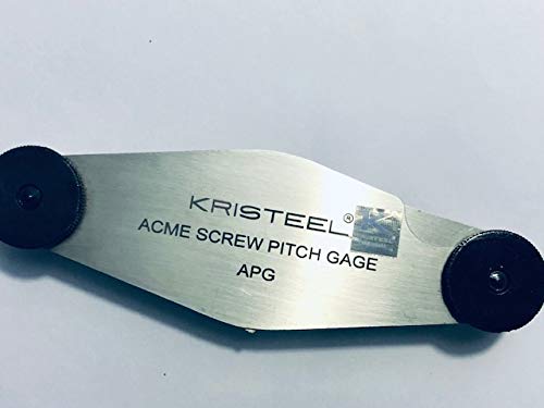 [Australia - AusPower] - Kristeel Shinwa Screw Pitch Gauge I 29 Degree Thread Angle 16 Blades 1N to 12N I Made In India 