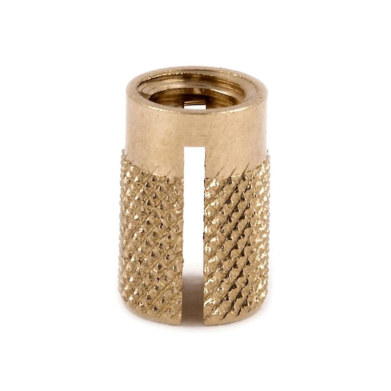 [Australia - AusPower] - E-Z LOK Threaded Insert for Plastic Flush Brass Thread Inserts 1/4-20 Pack of 25 