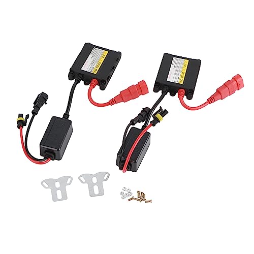 Xenon Retrofit Kit, 2 Pieces 12V 55W Ballast, Universal Digital DC Ballast Replacement Conversion Kit