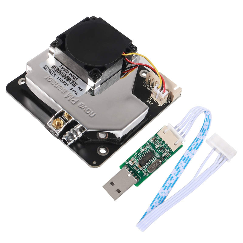 [Australia - AusPower] - AITRIP PM Sensor SDS011 High Precision PM2.5 Air Quality Detection Sensor Module Super Dust Sensors Digital Output Compatible with Arduino 
