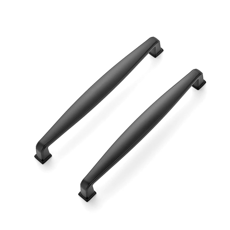 Ravinte Matte Black Cabinet Handles Cabinet Pulls, 6-1/4 Inch, 5 Pack | Smooth Zinc Bar Grip, Kitchen Cabinet Update, For Cupboards, Drawers, Dressers, Cabinet Doors, Furniture Hardware Projects