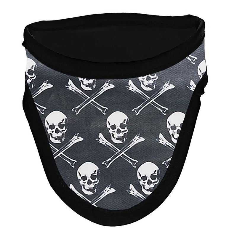 Thyroid Shield/Collar with PVC Easy Clean Color Skulls .50mm PBb Light Weight Radiation Protection