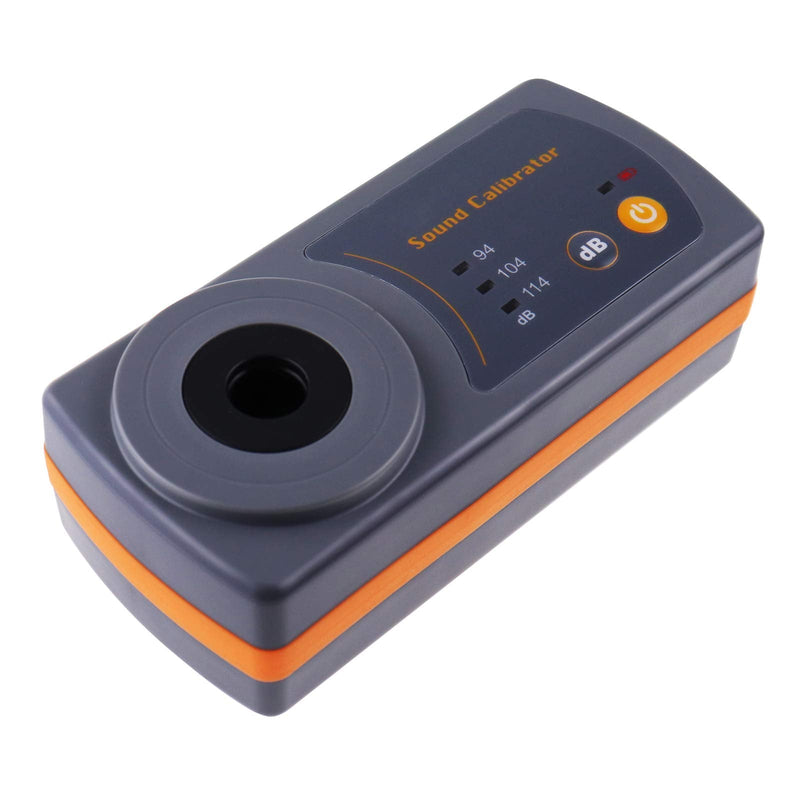 [Australia - AusPower] - Sound Level Calibrator Precise Decibel Meter Calibrator 94dB & 104dB & 114dB Calibrator with Three Calibration Level for Professional Sound Level Meters 