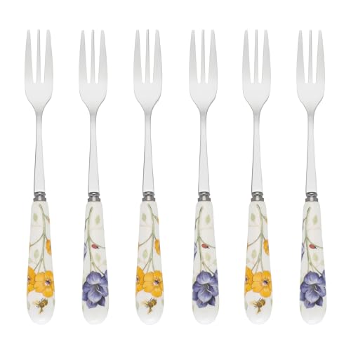 Lenox 890917 Butterfly Meadow Fw Cocktail Fork S6 Cocktail Forks, Set of 7