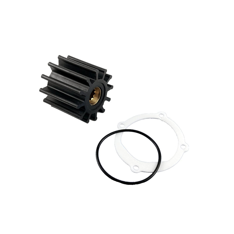 Water Pump Impeller Repair Kit Replacement for Johnson 09-812B-1 F6B-9 Series & Volvo Penta 21951354 3842786 21213664 21951352 Yanmar 119773-42600 X08812 Indmar S685007 Jabsco 13554-0001-P