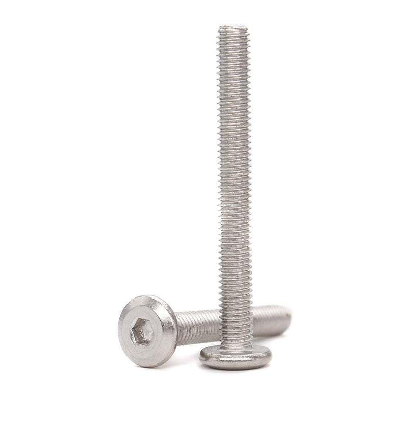 [Australia - AusPower] - binifiMux 10pcs M6 x 50mm Rivet Countersunk Socket Cap Allen Bolts Rivet Screws Furniture Connecting Bolts 304 Stainless Steel 