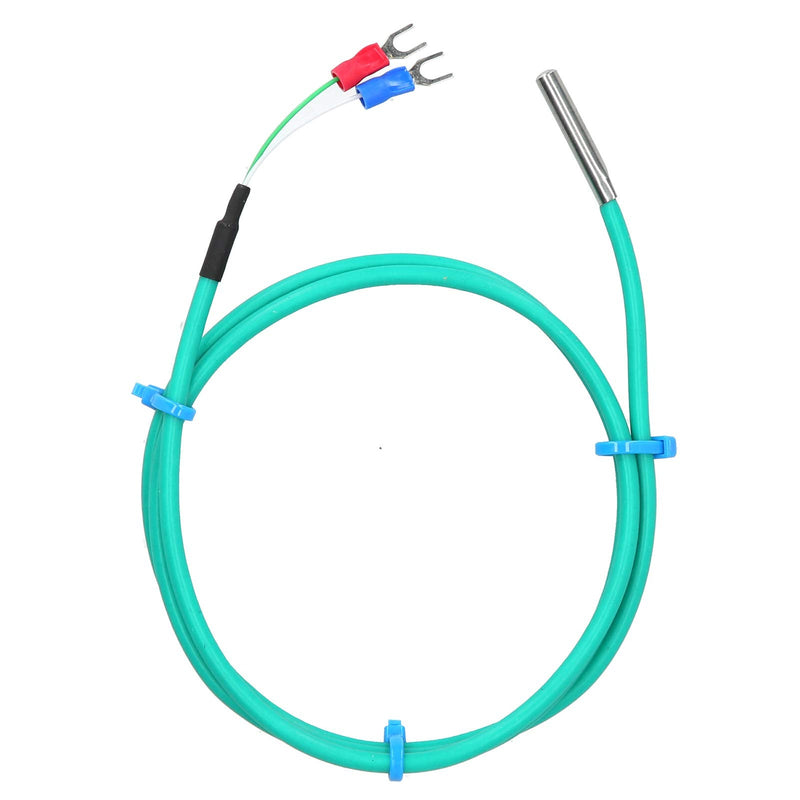 [Australia - AusPower] - 5x30mm K Type Green Thermocouple, Waterproof, Temperature Probes & Sensors Silicone Temperature Sensor with Soft Cable Green 5x30mm Stainless Steel Probe 0 to 200 Celsius(2M) 