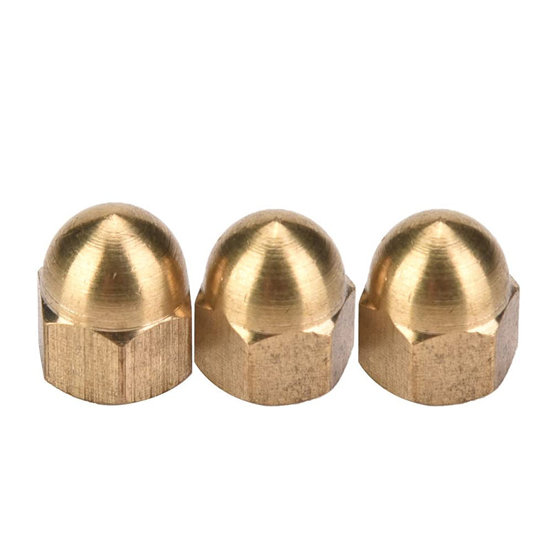 [Australia - AusPower] - Brass Acorn Nut, Dome Cap Nut, Professional Repair Accessories for Furniture Machinery Repair Hardware(M5(20PCS)) M5(20PCS) 
