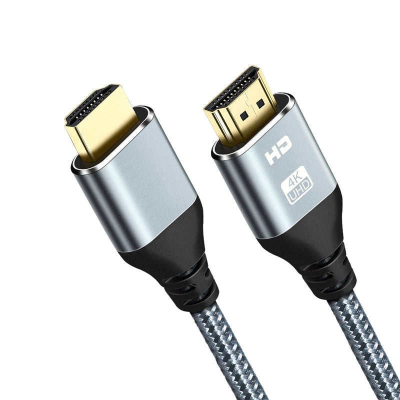 [Australia - AusPower] - HDMI Cable 4K 6 Foot, 4K 60HZ High Speed 18 Gbps HDMI 2.0 Cable,HDR, HDCP 2.2/1.4, 3D, 2160P,1080P 28AWG HDMI Cord for UHD Samsung TV,Monitor, PS4/3, Xbox One 6.6ft 