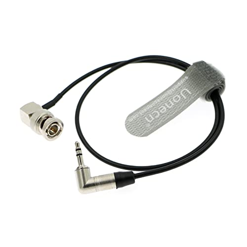 Uonecn TRS Cable BNC to Tentacle Sync 3.5mm Timecode Cord 20 Inches