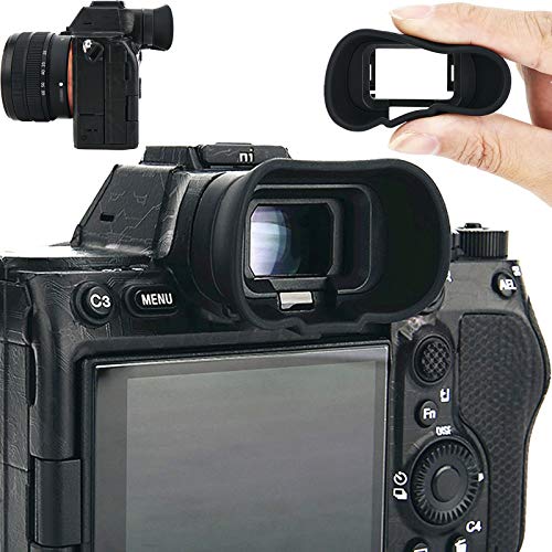 Extended A7R VI A7V A7R V A7IV Eye Cup, Replace Sony FDA-EP19 Eyepiece Cup Replaces Sony FDA-EP19 (0.8 '' Height)