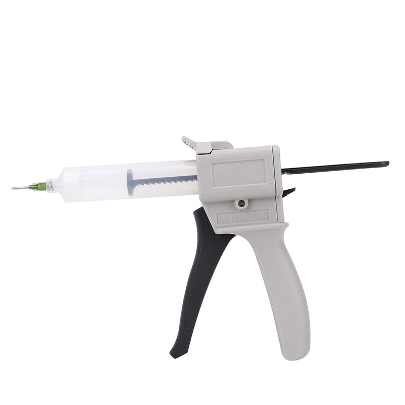 [Australia - AusPower] - KIKYO Glue Gun, Single Liquid Gun 30ml Dispenser Glue Gun Plastic Manual Single Tube Handle Tool for Pressing Squeezing 