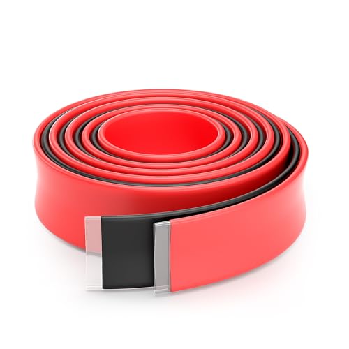 Heat Shrink Tube Diameter 12 mm 3:1 with Adhesive Cable Waterproof 2.4 m Black Red | ELECFUN Heat Shrink Tubing, Double-Walled, Waterproof, Wear-Resistant, Thick-Walled, 1.2 m Black & 1.2 m Red 12mm & 2.4m