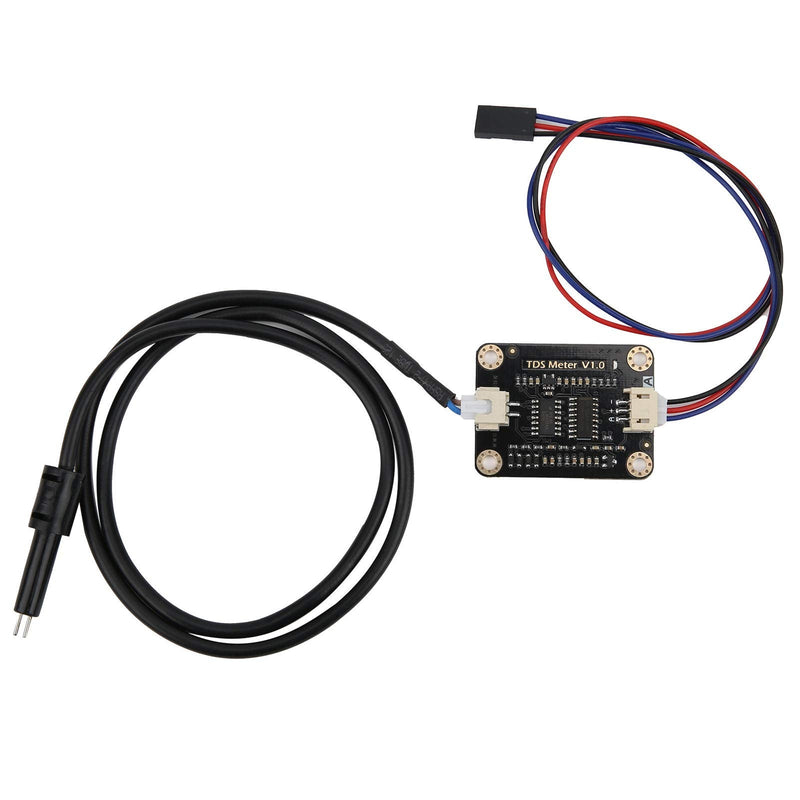 [Australia - AusPower] - Garosa Water Conductivity Sensor, Domestic Water Hydroponics Sensor with Waterproof Probe for Liquid Quality Monitoring Detection Tester Module Parts 