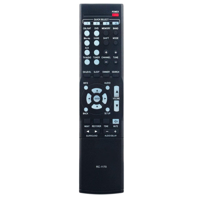 [Australia - AusPower] - RC-1170 Replacement Remote Control Applicable for Denon AV Receiver AVR-1513 DHT-1513BA 