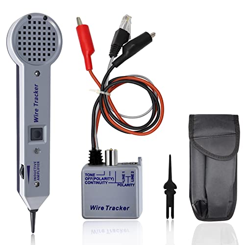 Lunarlipes Tone Generator Kit with wire tracer and circuit tester for network cable testing