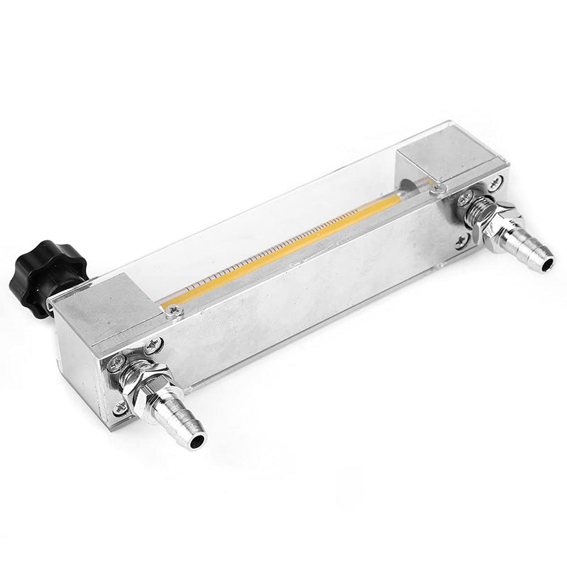 [Australia - AusPower] - Garosa Liquid Flowmeter LZB-3 Glass Tube Flow Meter Water Flow Meter for Acid Alkaline Liquid Metal Barbed Connector Tool Flowmeter Instrument (10-100mL/min) 