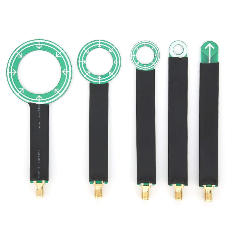 PCB EMI EMC Magnetic Field Antenna Radio Antennas Magneic Electric Near Field Probe Set Connect with Spectrum Analyzer Pack of 5