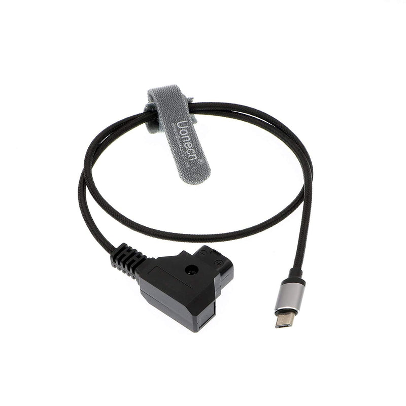 [Australia - AusPower] - Uonecn Micro USB to D Tap Male Motor Power Cable for Tilta Nucleus Nano USB Cables 
