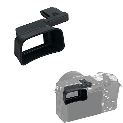 Kiwifotos Soft Viewfinder Eyecup Eye Cup Eyepiece for Sony A7C Camera Sony A7C Eyecup Replacement