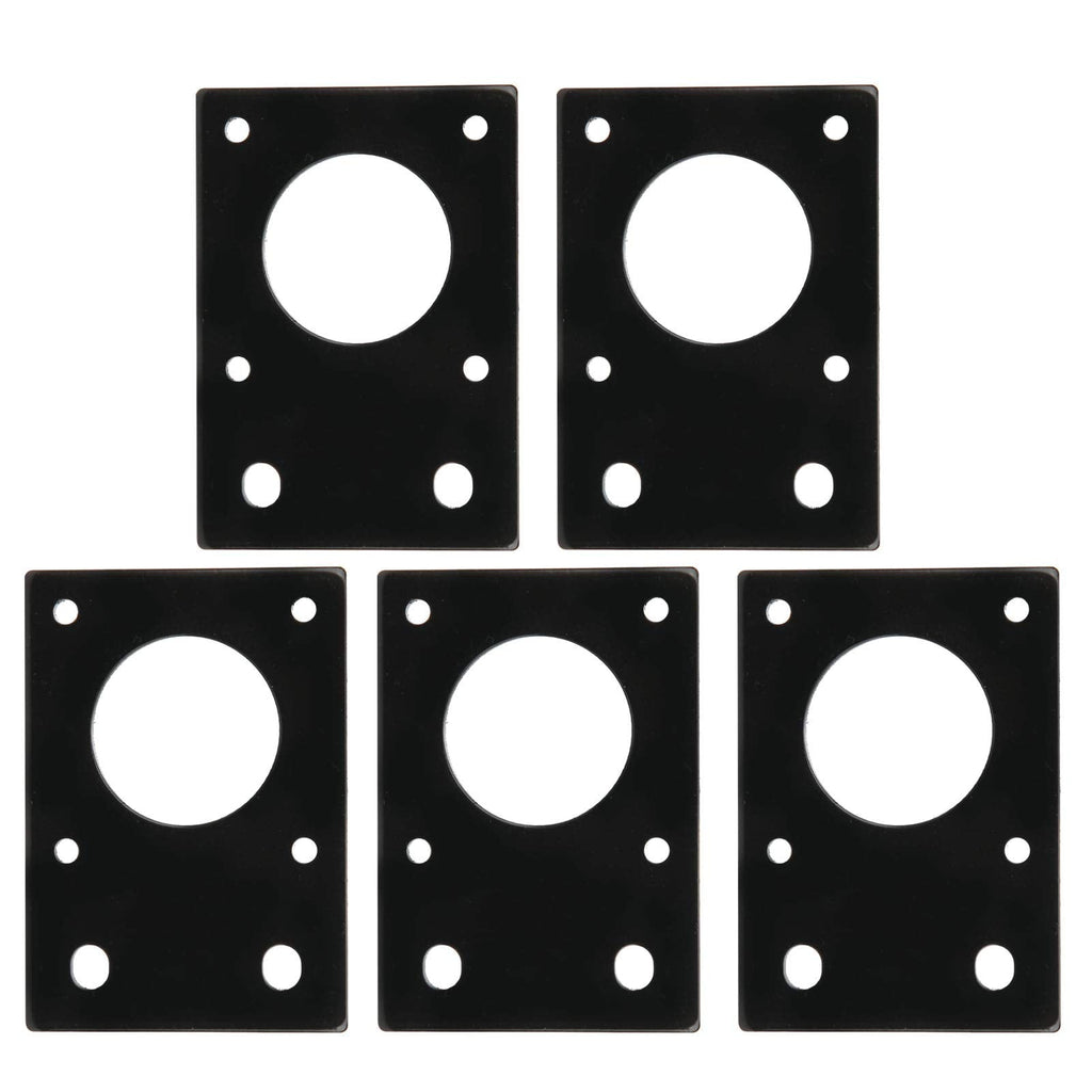 5Pcs 42 Stepper Motor Mounting Plate High Reliability Aluminum 3D Printer Fixed Bracket for NEMA 17 42 Series Stepper Motor