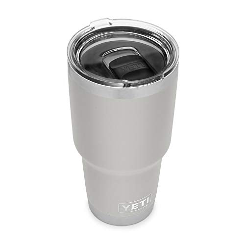 YETI Rambler 30 oz Stainless Steel Vacuum Insulated Tumbler w/MagSlider Lid Granite Gray 30 Ounces