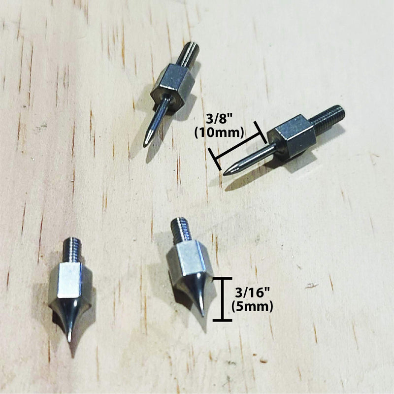 [Australia - AusPower] - Calculated Industries 7442-PINS AccuMASTER Moisture Meter Replacement Pins Pack - Two Pairs of Pins Fit AccuMaster models 7440 and 7445 - Stainless Steel 