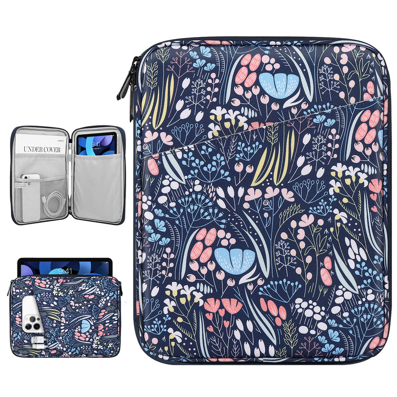 [Australia - AusPower] - 9-11 Inch Tablet Sleeve Case for iPad 10.2 2021-2019, iPad Pro 11 2021-2018, iPad Air 5/4 10.9 2022, iPad 10th Gen 10.9 2022, Galaxy Tab A8 10.5 2022, Tablet Protective Sleeve Bag, Night Blue 9-11 inch 