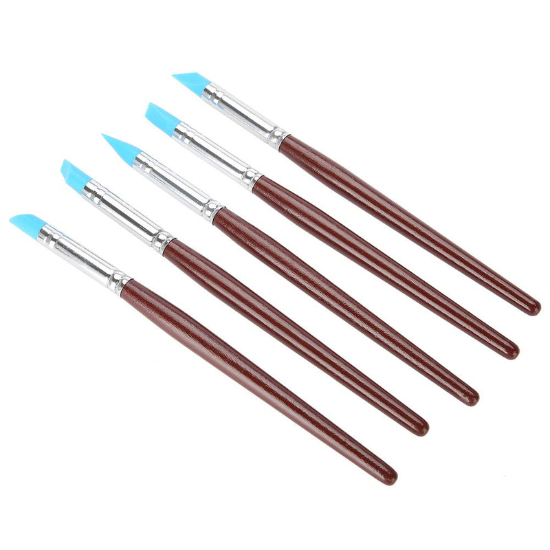 [Australia - AusPower] - wosume Teeth Silicone Brush, Soft Practical Composite Cement Brush, for Teeth Remove Dirt Home Occlusal Surface 