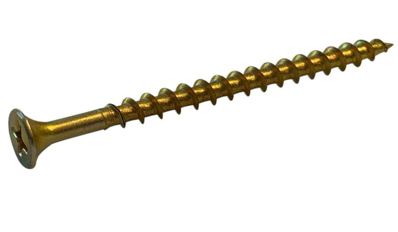 [Australia - AusPower] - Small Parts 0632CPGY #6 x 2" Phillips Recess Bugle Head Coarse Thread Drywall Screw Zinc Yellow (Pack of 50) 
