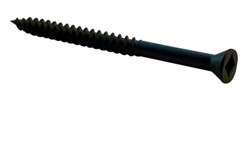 [Australia - AusPower] - Small Parts 0626YQFT #6-18 x 1-5/8" Square Drive Trim Head Drywall Screw Fine Thread Black Phosphate (Pack of 50) 