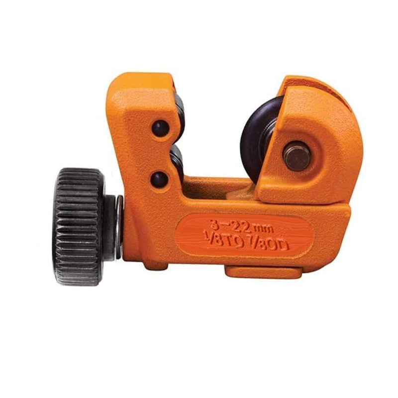 [Australia - AusPower] - Edward Tools Harden Pro Mini Pipe Cutter 1/8” to 7/8” - Cuts Copper, Aluminum, Metal - Multi Use Tube Cutter, PVC Cutter - Cuts Arrows, Lines - Heavy Duty Steel Blade Pipe Cutter Wheel 
