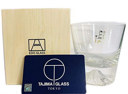 Tajima Fuji Glass TG15-015-R with CERTIFICATE Direct procurement from manufacturer Japanese Traditional handicraft Edo Kiriko Glass x YOLOZY