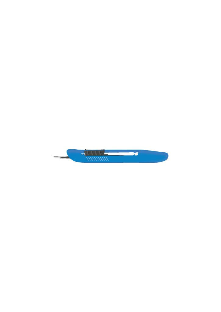 [Australia - AusPower] - 10 Each Sterile Disposable Scalpel w/retractable blade for Craft, Dermaplaining, Dermatology, Podiatry, Laboratory, Surgical, Dental, Veterinary & More (# 15) # 15 