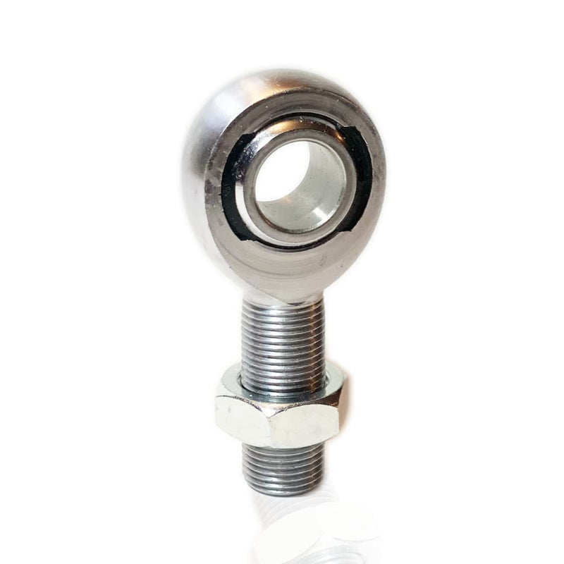 [Australia - AusPower] - 3/4 RH XM12 4130 Chromoly Rod End Heim Joint Steering Shaft Support, Spherical Rod End, 3/4-16 in Right Hand Male Thread, Jam Nut 