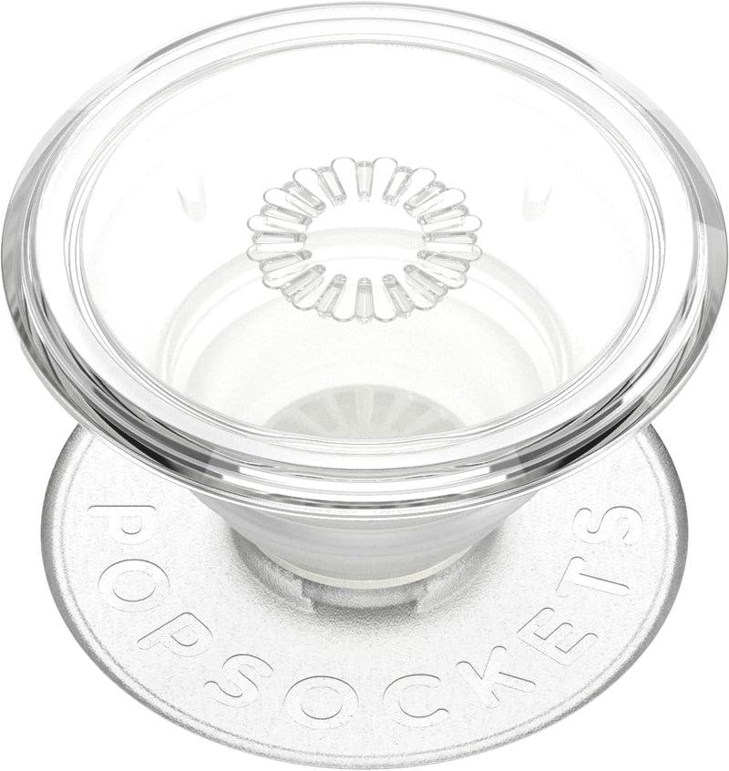 [Australia - AusPower] - PopSockets Translucent Phone Grip with Expanding Kickstand, PopSockets for Phone, Translucent PopGrip - Clear Adhesive 