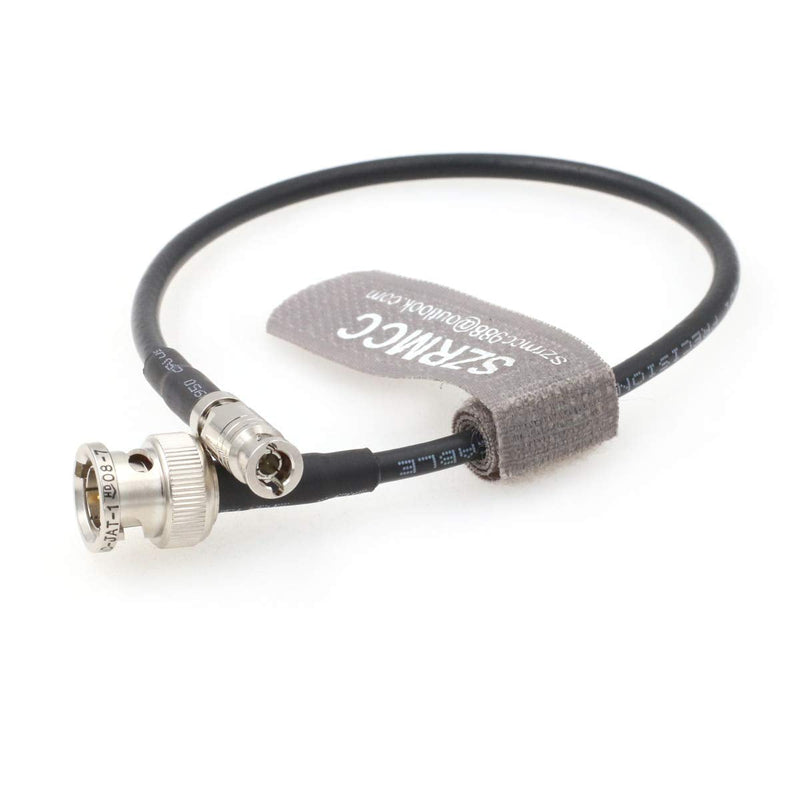 [Australia - AusPower] - SZRMCC High Density HD Micro BNC to Standard BNC 12G-SDI UHD 4K Video Coaxial Cable (45cm) 45cm 