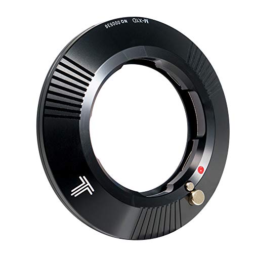 TTArtisan Lens Adapter/Converter Ring for Leica M Mount Lens to Hassel X1D Mount Camera Body Black LM-X1D