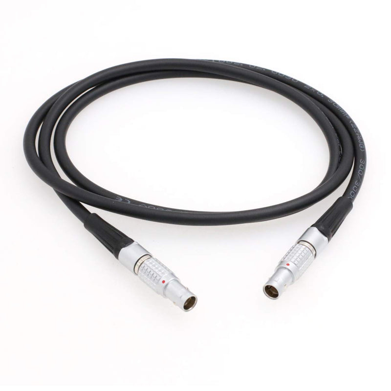 [Australia - AusPower] - SZRMCC Ambient NanoLockit 5 Pin to EXT 9 Pin Timecode Input Output Cable for RED Komodo 6K Digital Cinema Camera Straight 9pin-Straight 5pin 