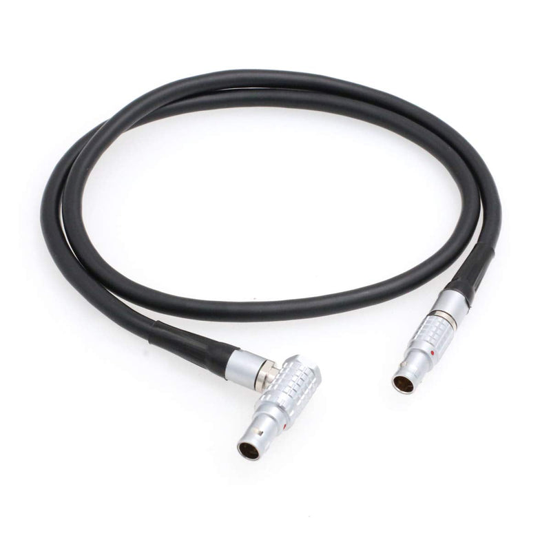 [Australia - AusPower] - SZRMCC Ambient NanoLockit 5 Pin to Right Angle EXT 9 Pin Timecode Input Output Cable for RED Komodo 6K Digital Cinema Camera Elbow 9pin-Straight 5pin 