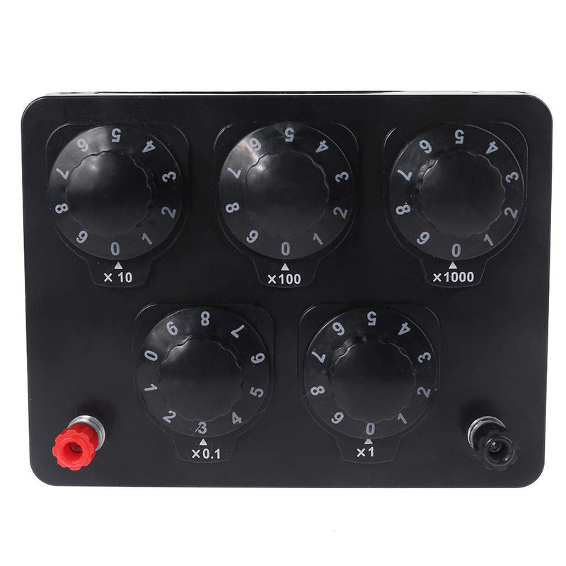 [Australia - AusPower] - 0-9999.9 Ohm Variable Resistance Box Decade Resistor Experimental Equipment for Physical School Teaching 