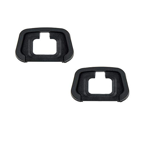 JJC Camera Eyecup Eyepiece Viewfinder for Nikon Z7 II, Z7, Z6 III, Z6 II - Soft Silicone Extended Design - 2 Pack