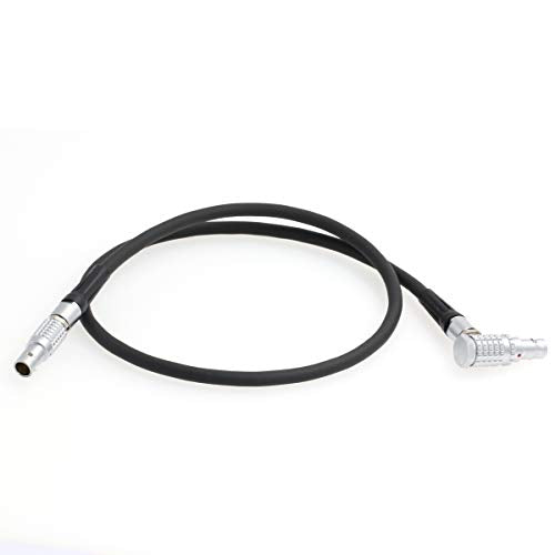 Komodo EXT 9pin Right Angle to Timecode 5 Pin NanoLockit for RED Digital Cinema Komodo 6K Camera RA 9pin cable