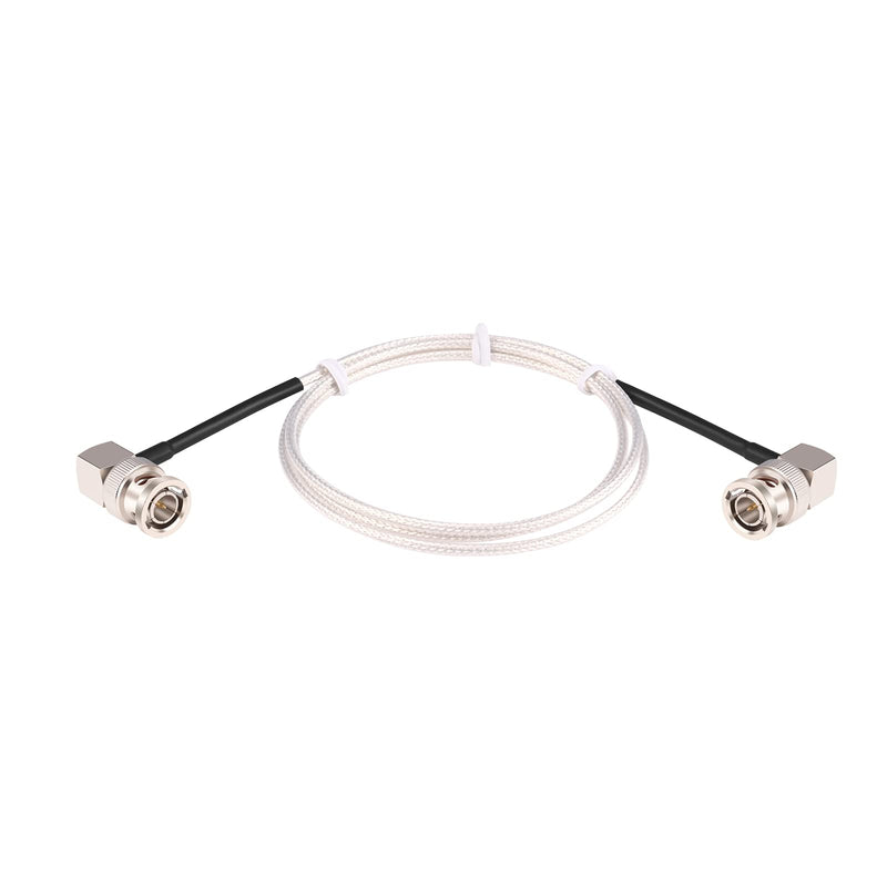 [Australia - AusPower] - XRDS -RF SDI Cable 3ft, BNC Right Angle Male to Male Cable 75 Ohm RG179 Coax for BMCC Video Blackmagic Camera 3 Feet 