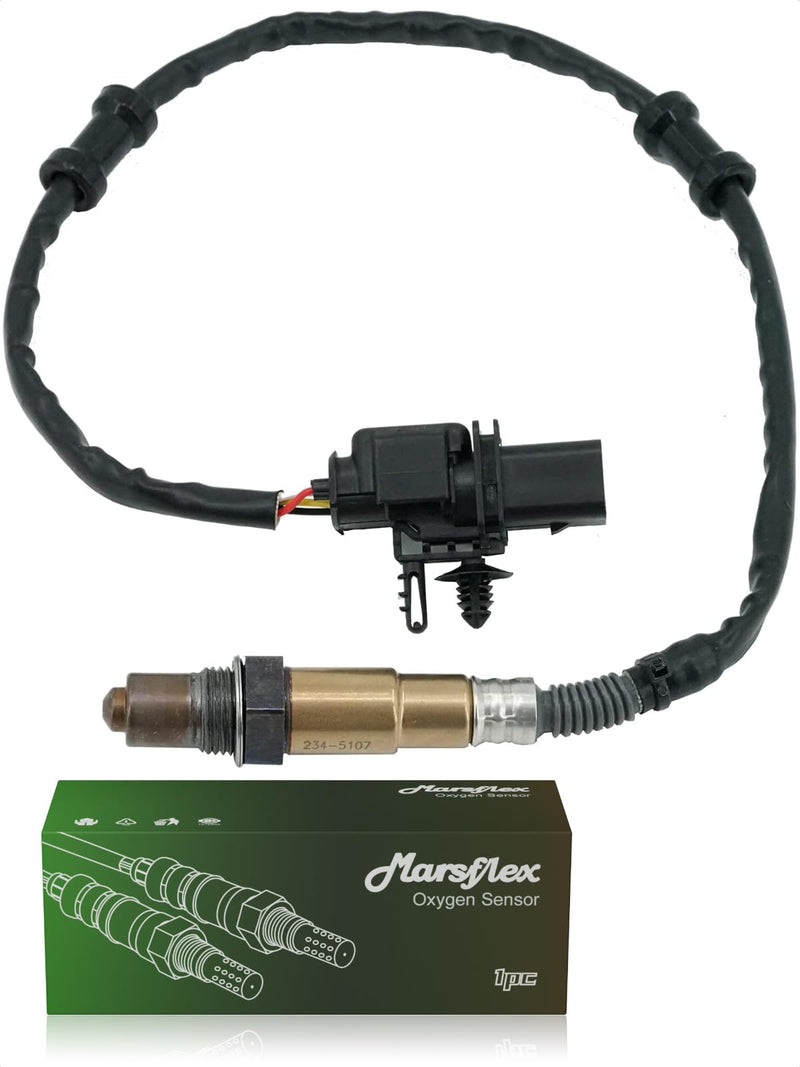 [Australia - AusPower] - Marsflex O2 Oxygen Sensor 234-5107 Upstream fit for Ford F150 Expedition Transit 150/250/ 350, Kia Soul, Audi A3 TT, Volkswagen VW CC Eos Jetta Passat GTI, Hyundai Porsche Lincoln Replace 250-25035 